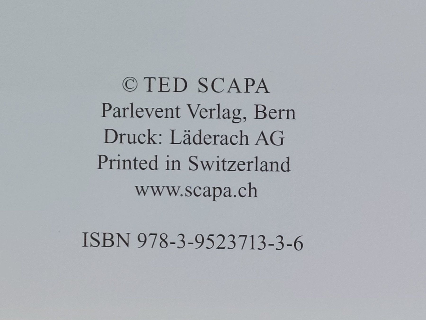 Libri: TED SCAPA ELEFANTASIE – Nuovo (secondo la descrizione) da Liebefeld venduto da Helveticus6 2