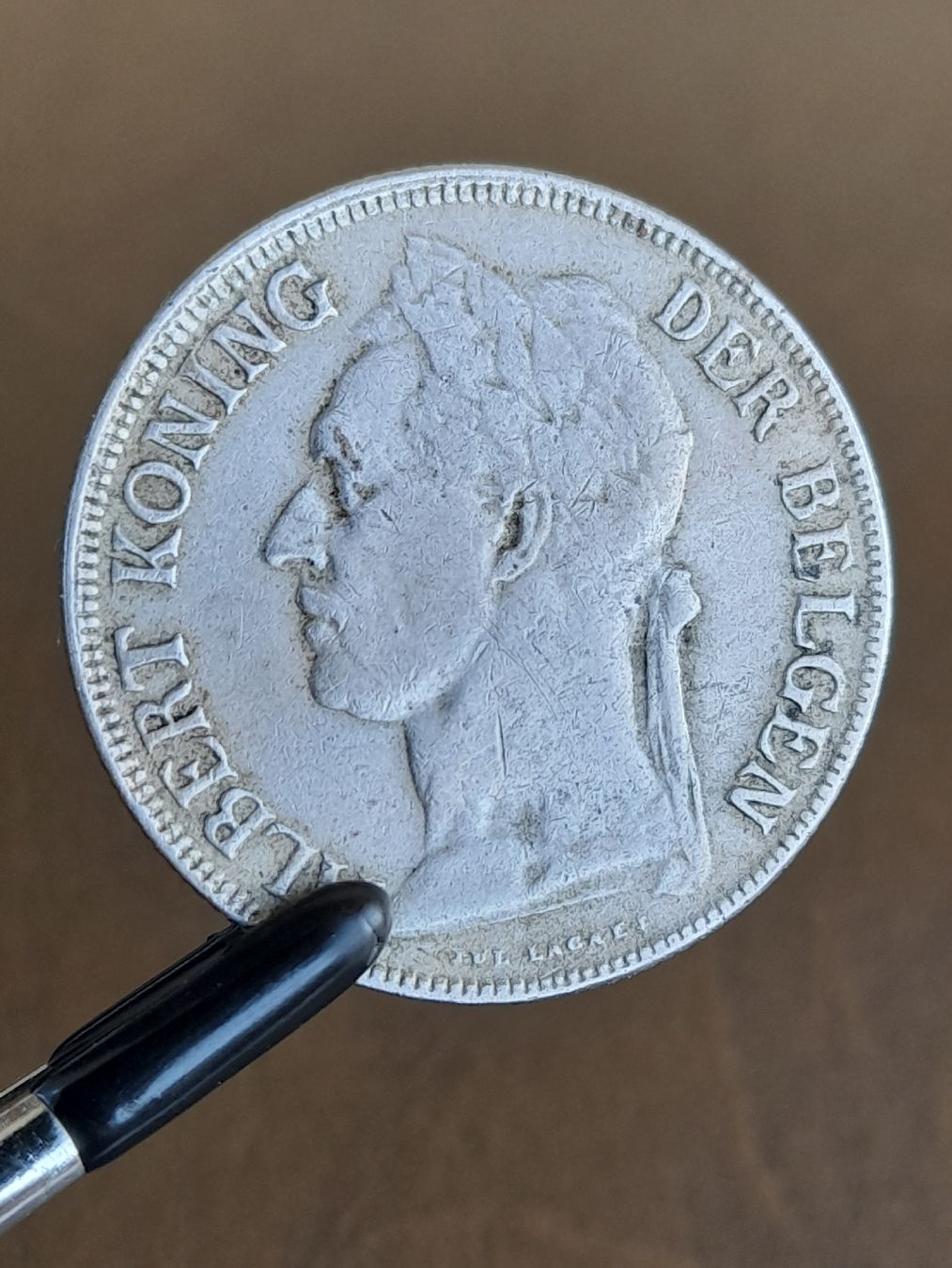 Alle Münzen: 1 FRANC 1922 CONGO BELGE / BELGISCH – Gebraucht aus Basel von Basel_20 8