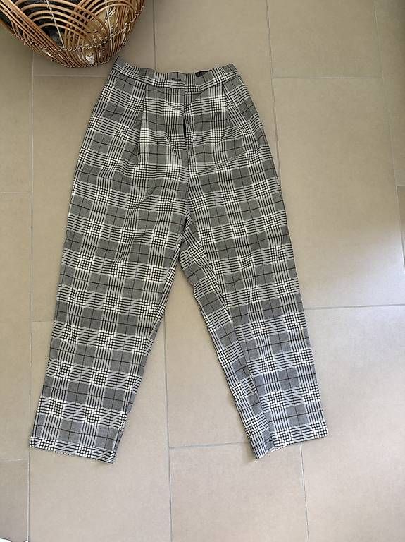 Pantaloni: Hosen grau Karo s – Usato da Zürich venduto da BKana