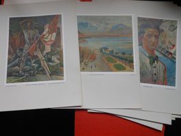 12Repro nach alten Gemälde von ALFRED HEINRICH PELLEGRINI