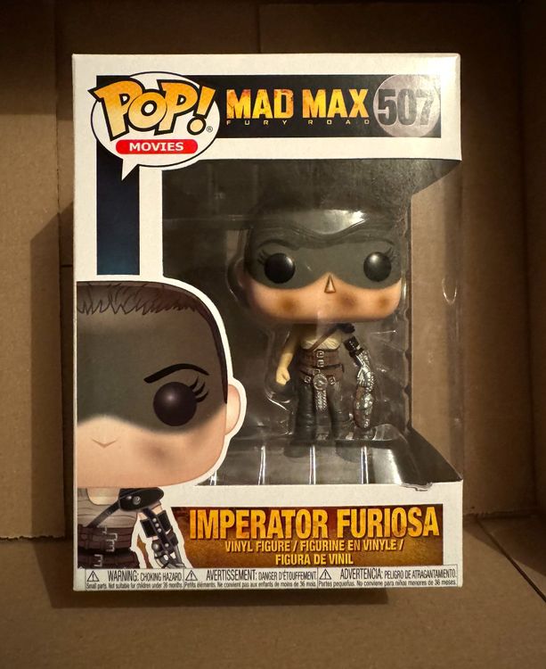 Lot De Funko Pop! Mad Max – Nux, Rictus, Furiosa, Max, Joe – Neufs Sous Blister