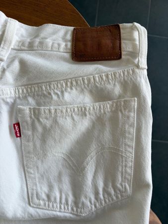 Levi's 501 Jeans Weiss Grösse W28