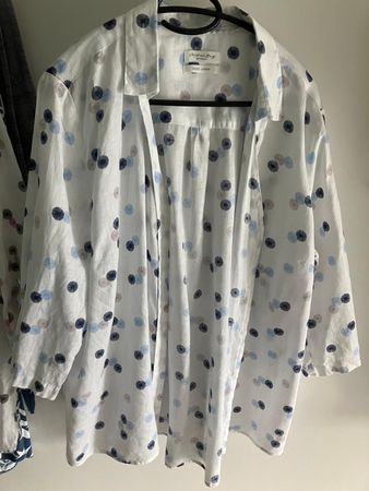 Christian Berg 3/4 Arm Bluse pure Linen