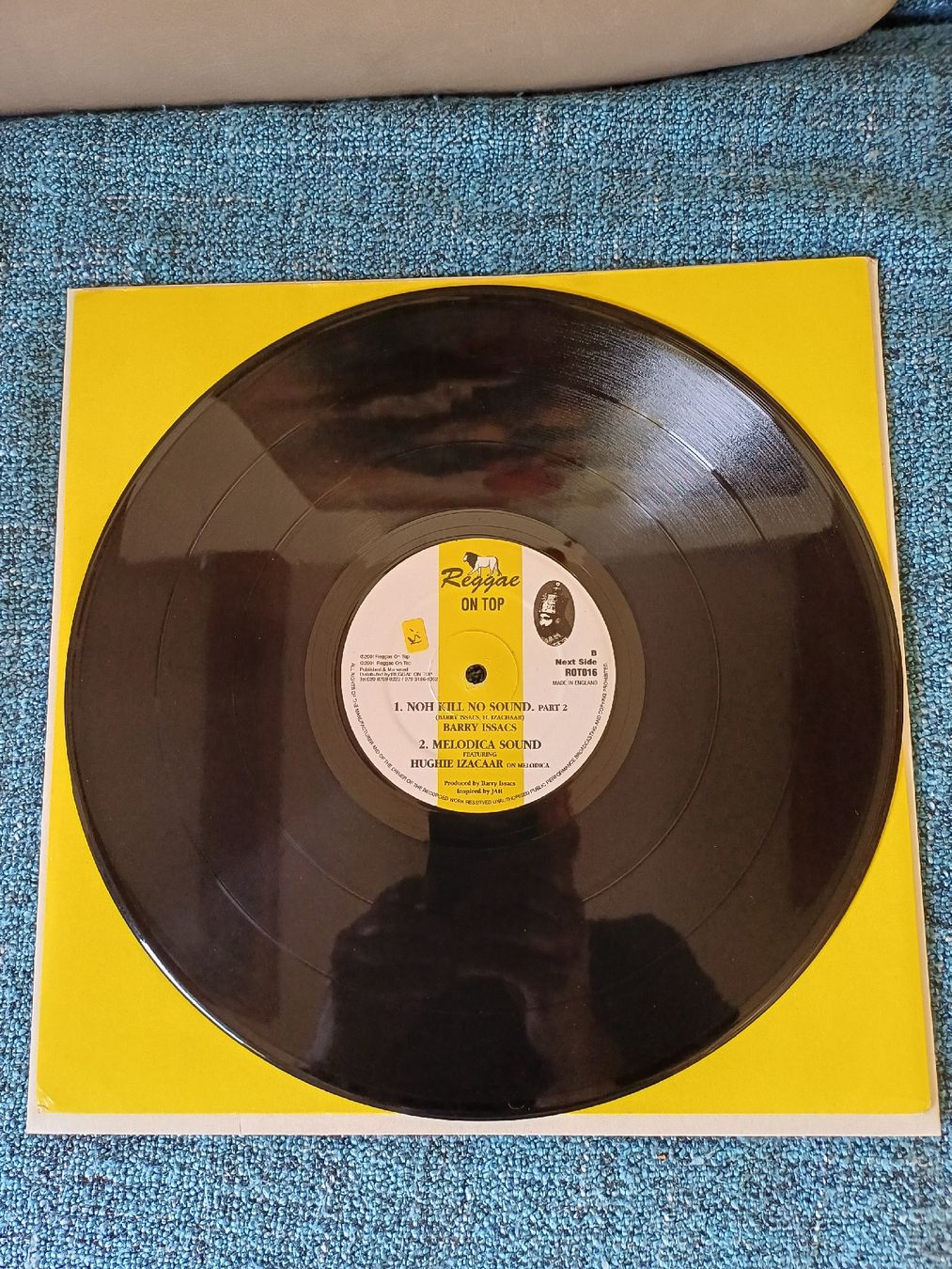 Dischi in vinile: Barry Issac "Noh Kill No Sound" 12" – Usato da Begnins venduto da Drastic-Sound 3