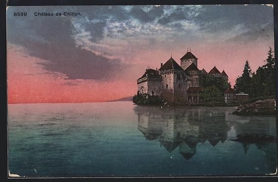 Cartes postales: AK Château de Chillon, Panorama – D'occasion à Berlin par bartko-reher