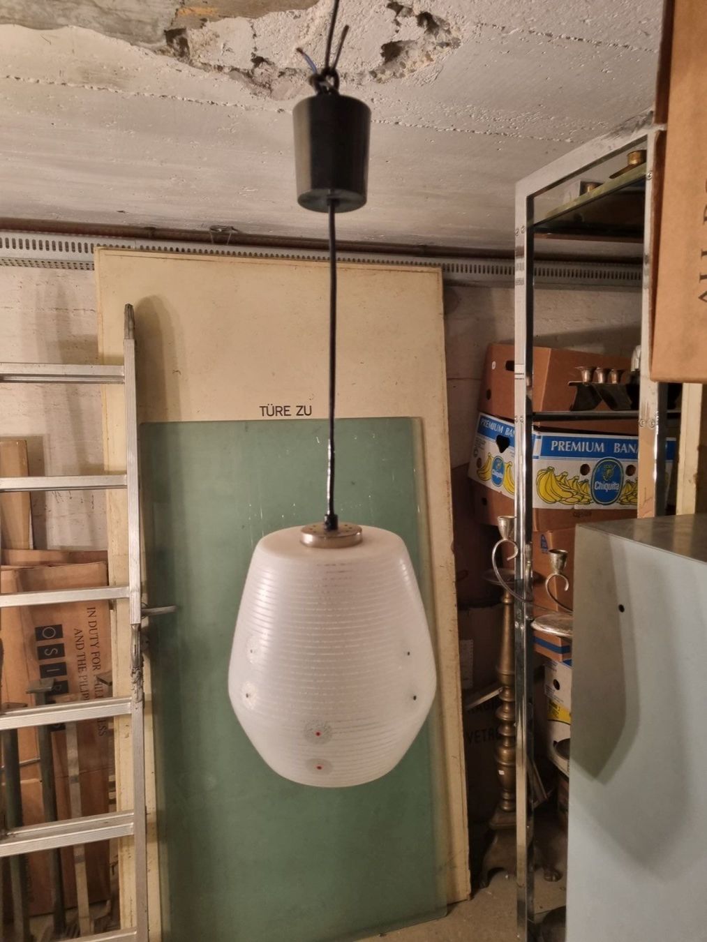 Lampadari & plafoniere: 50er Jahre Pendelleuchte – Usato da Basel venduto da Jcva