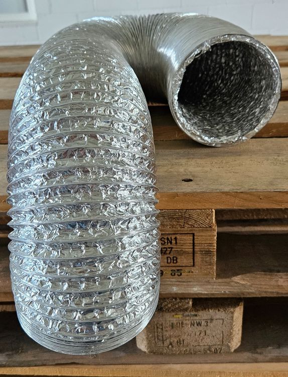 Alu Flexrohr 38mm X 1m - Flexibler Luftschlauch Für KfZ