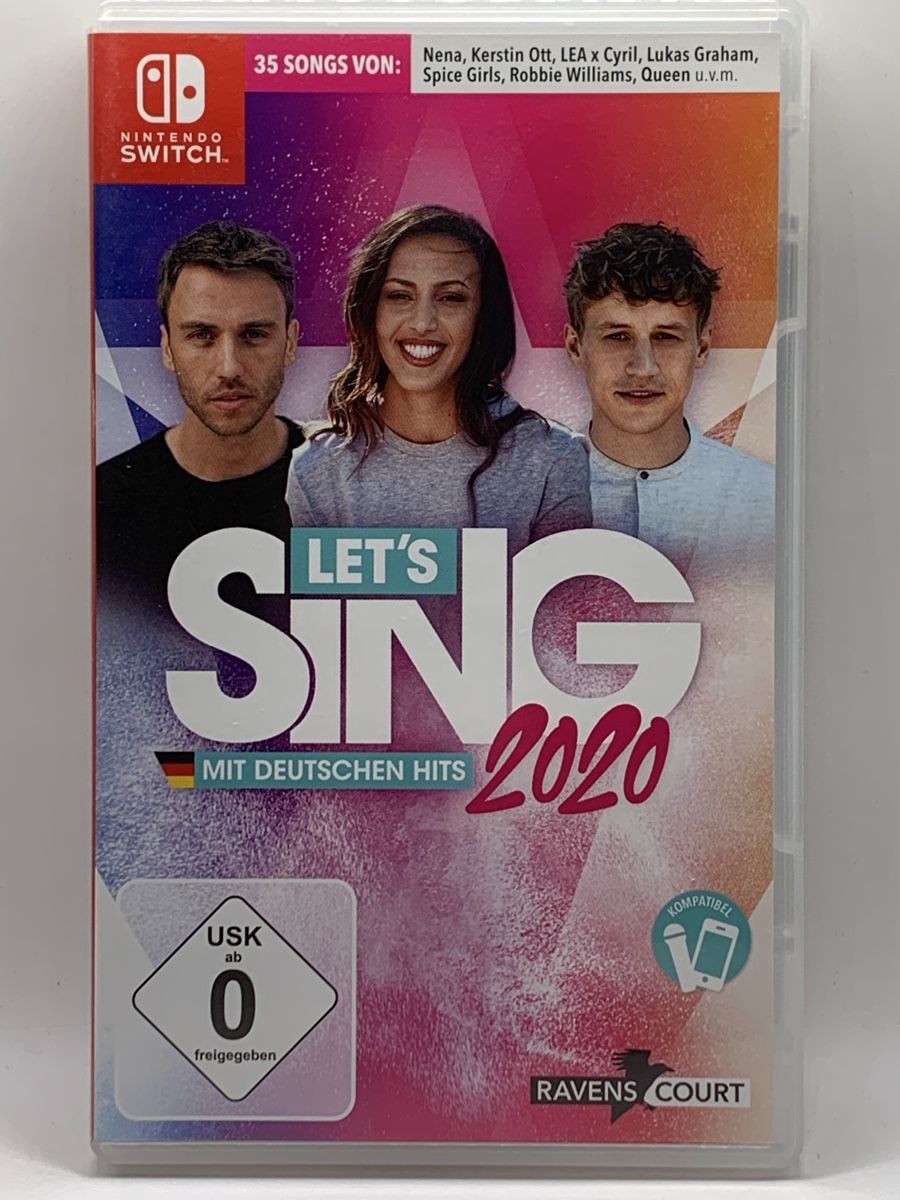 Nintendo Giochi: Nintendo Switch - Let's Sing 2020 Deutsche Hits – Usato da Ostermundigen venduto da RG-Collector
