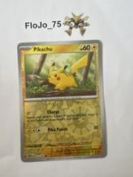 Pikachu 25/165 - 151 - holo reverse 🇬🇧