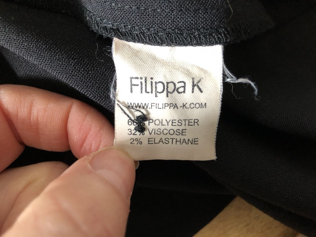 Röcke: FILIPPA K Rock Schwarz Polyester/Viskose-Mix Gr L – Gebraucht aus Bern von Etzy 6