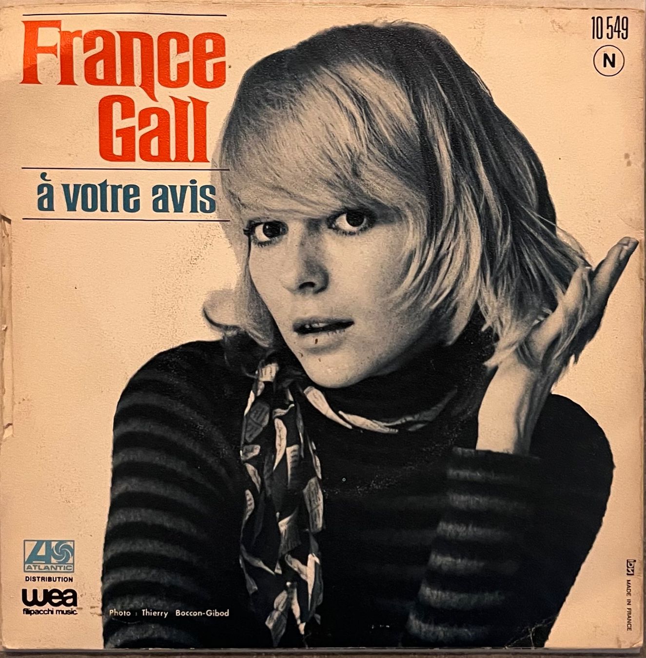 Vinyles: FRANCE GALL - MAIS, AIME-LA – D'occasion à Bussigny par vinyl-pas-cher 1