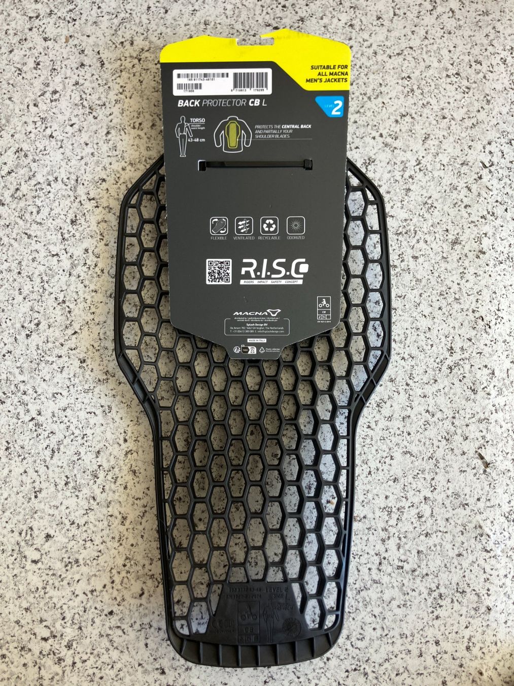 Schutz & Schoner: Men's Motorrad MACNA Rückenprotektor LEVEL 2 NEU Protektor – Neu (gemäss Beschreibung) aus Thun von heart-over-mind 3