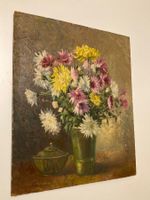 Carl Krenek (1880-1948) Stilleben signiert mit Blumen