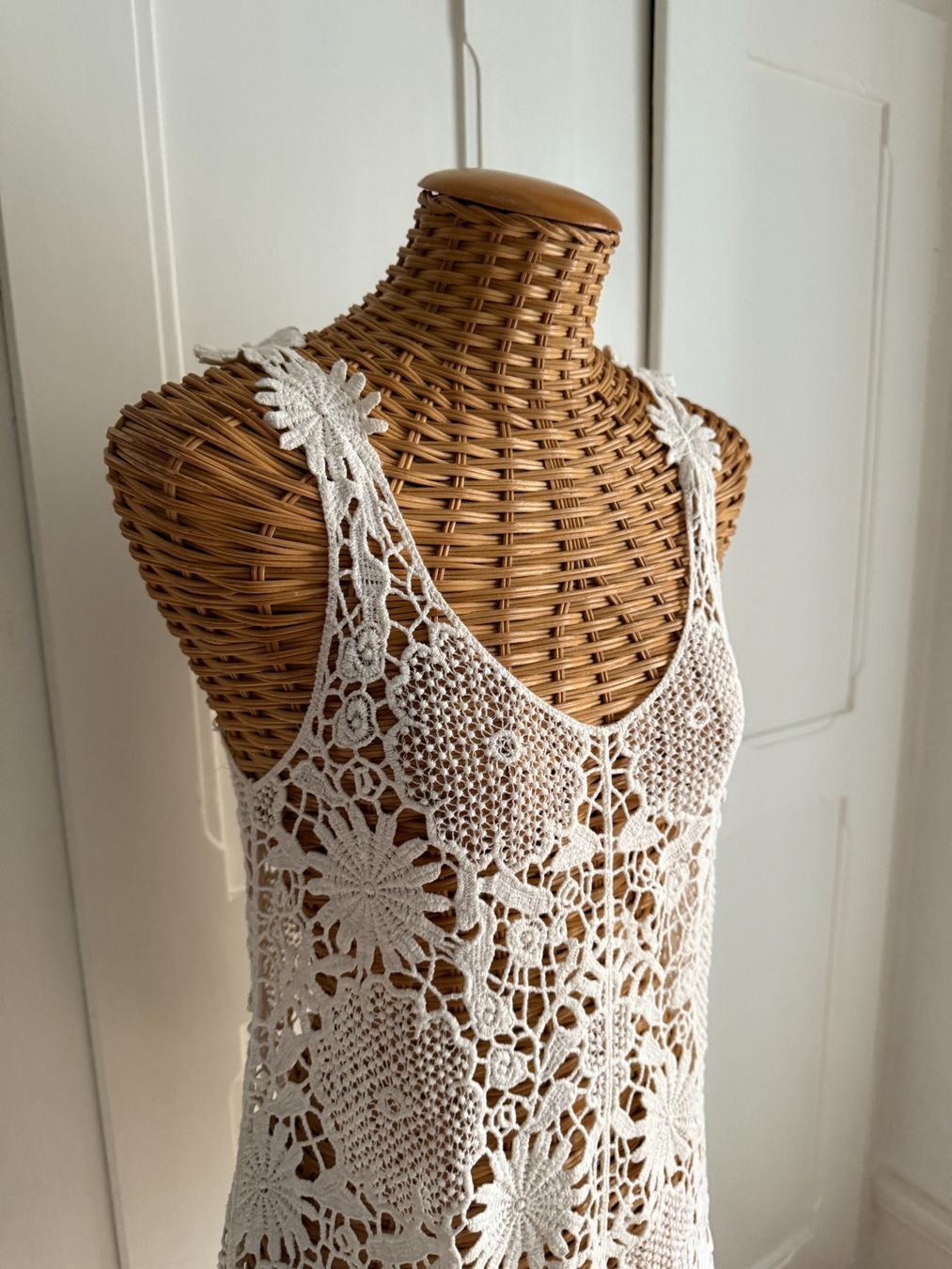 Tops: Shabby Chic Häkeltop offweiss S – Gebraucht aus Zürich von Diazaio 1