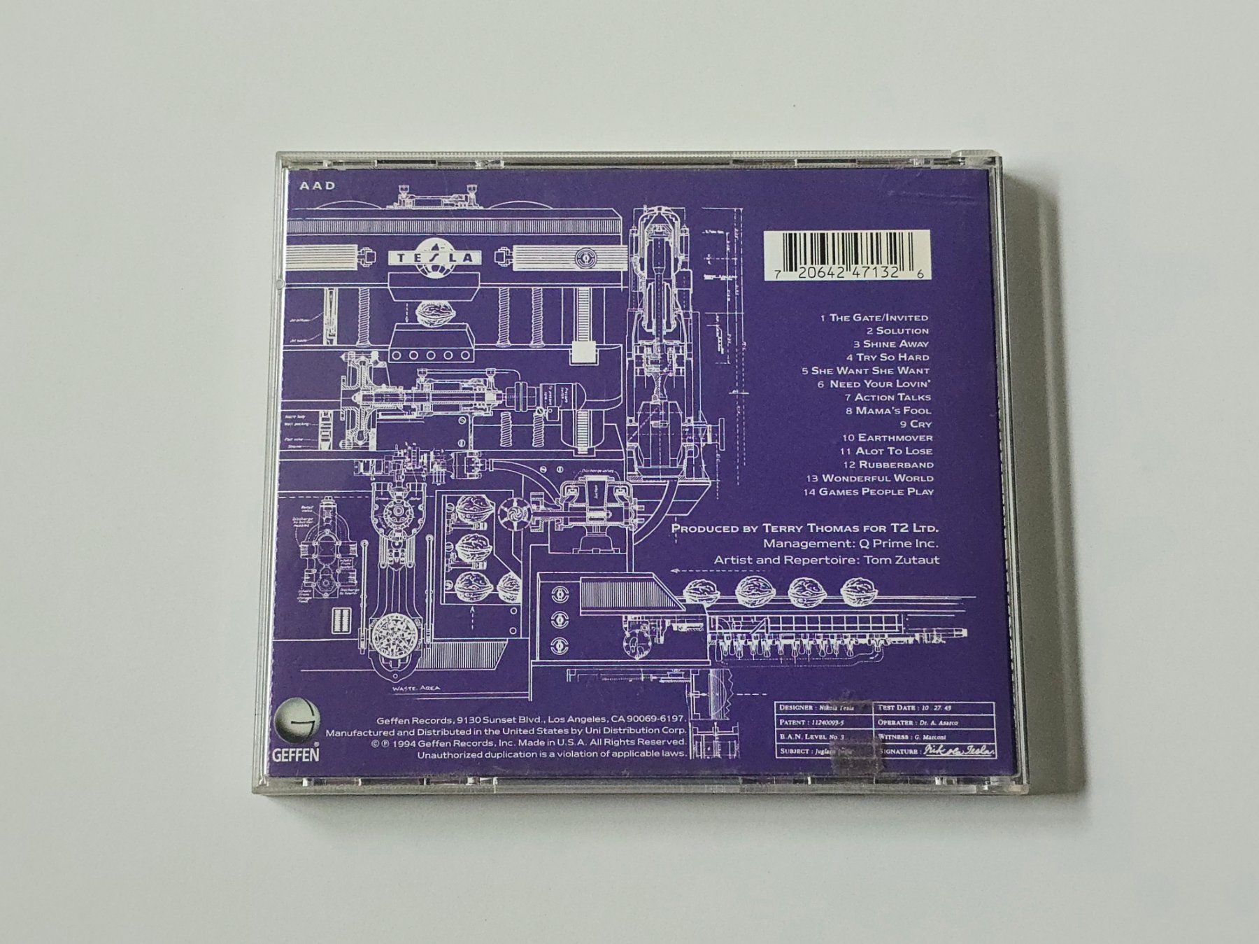 CDs: CD Tesla - Bust a Nut – D'occasion à Dättlikon par Wundertuete_ 1