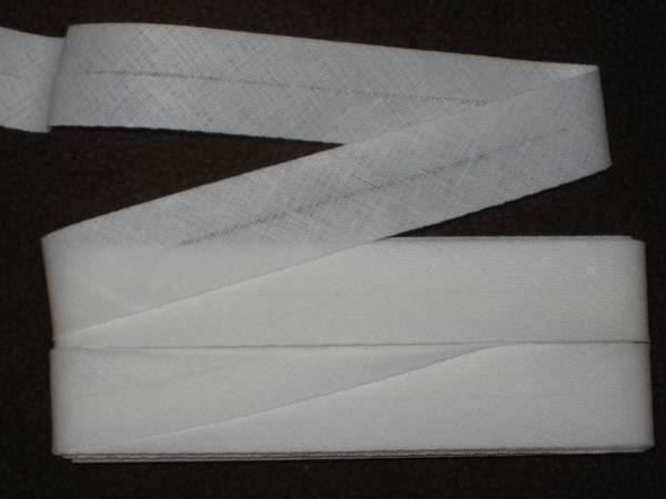 Nastri decorativi: Schrägband Baumwolle ecru 2cm/1cm breit – Nuovo e nell'imballaggio originale da Füllinsdorf venduto da Schlupp