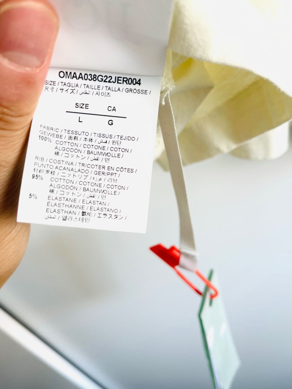 Off-White T-shirt: OFF-WHITE x Circoloco T-Shirt Weiss Grösse L – Nuovo (secondo la descrizione) da Zofingen venduto da AJstuff 2