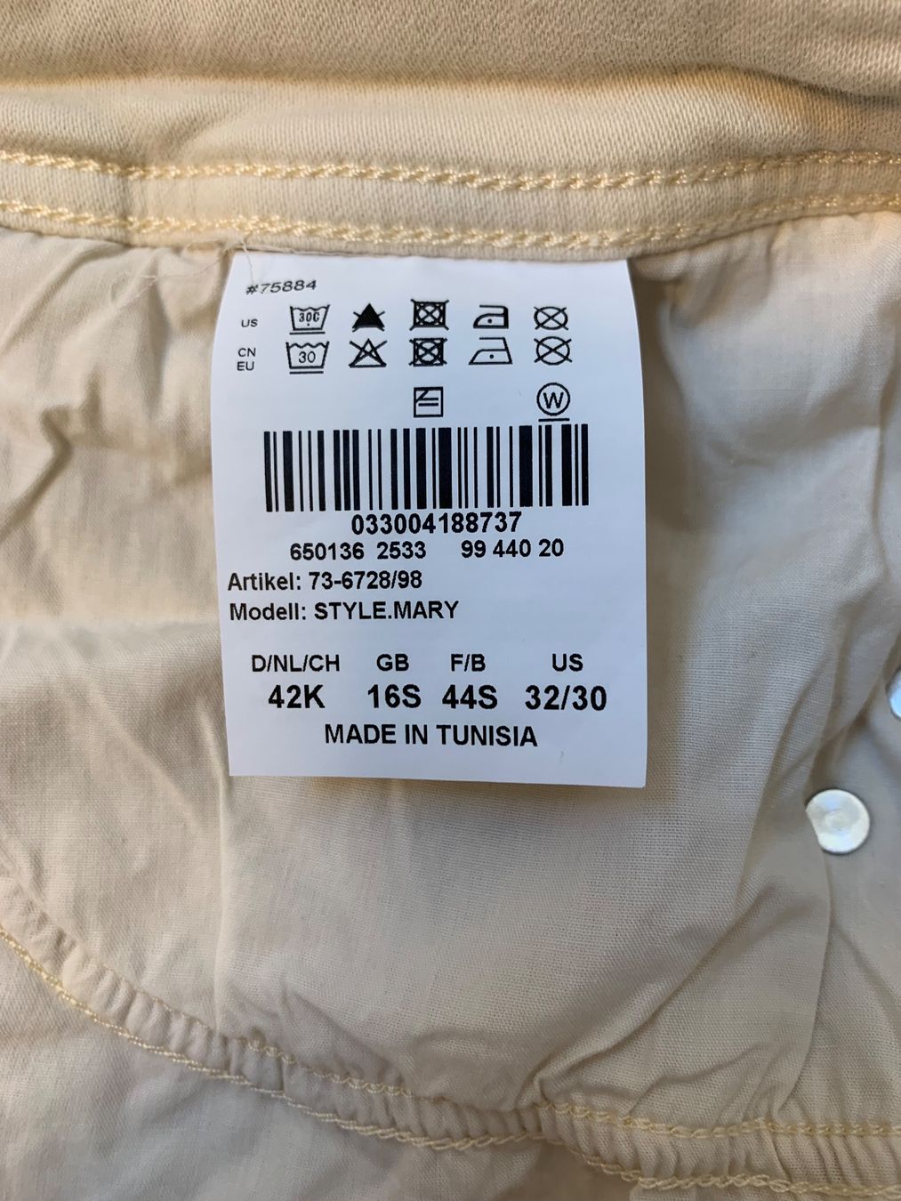 Brax Jeans: BRAX Thermo Denim Mary Gr. 42K – Nuovo (secondo la descrizione) da Embrach venduto da Lieblingszeugs 3