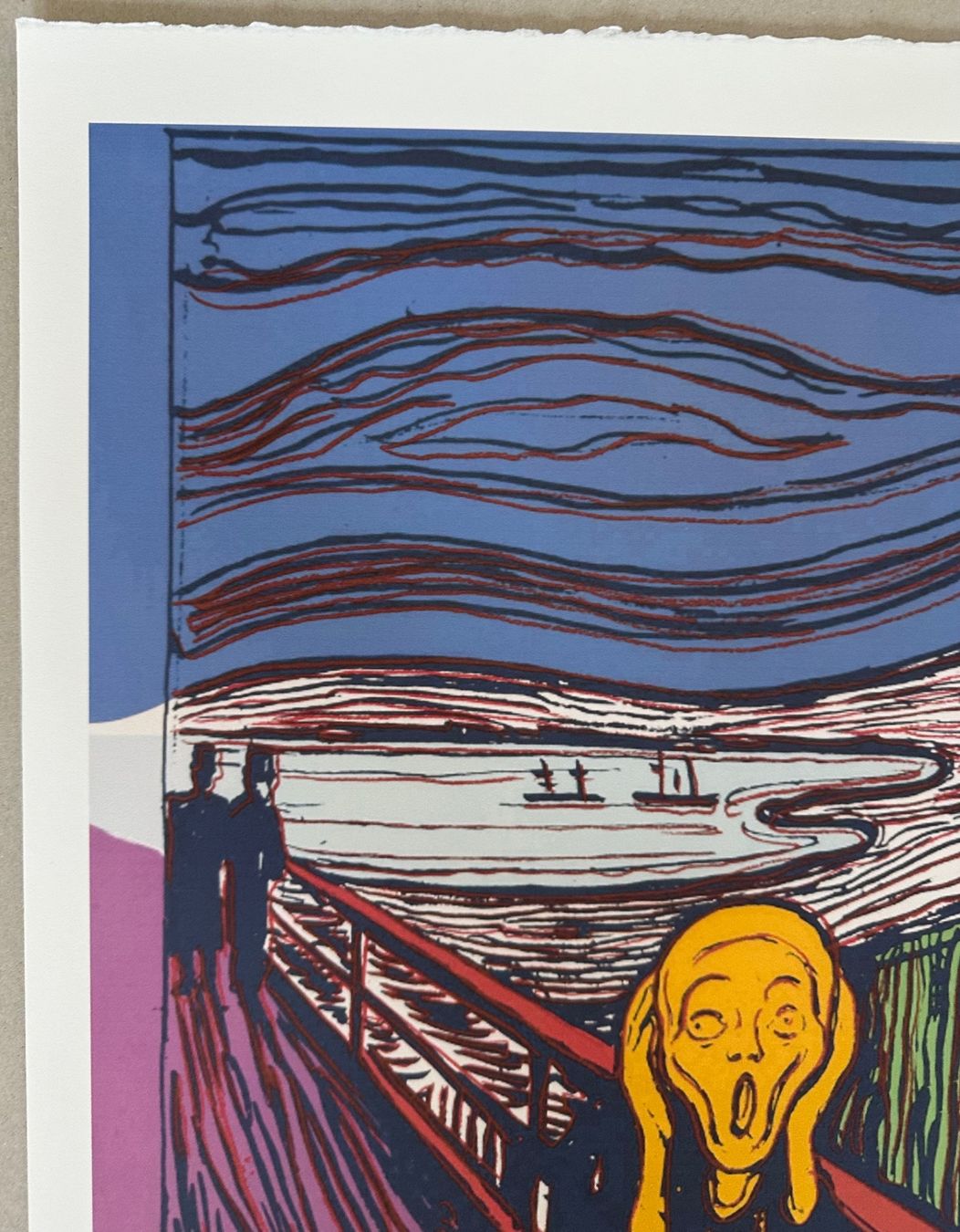 Gemälde: Andy Warhol: Der Schrei, POP ART 91/100 – Neu (gemäss Beschreibung) aus Meilen von Smgdesign 3