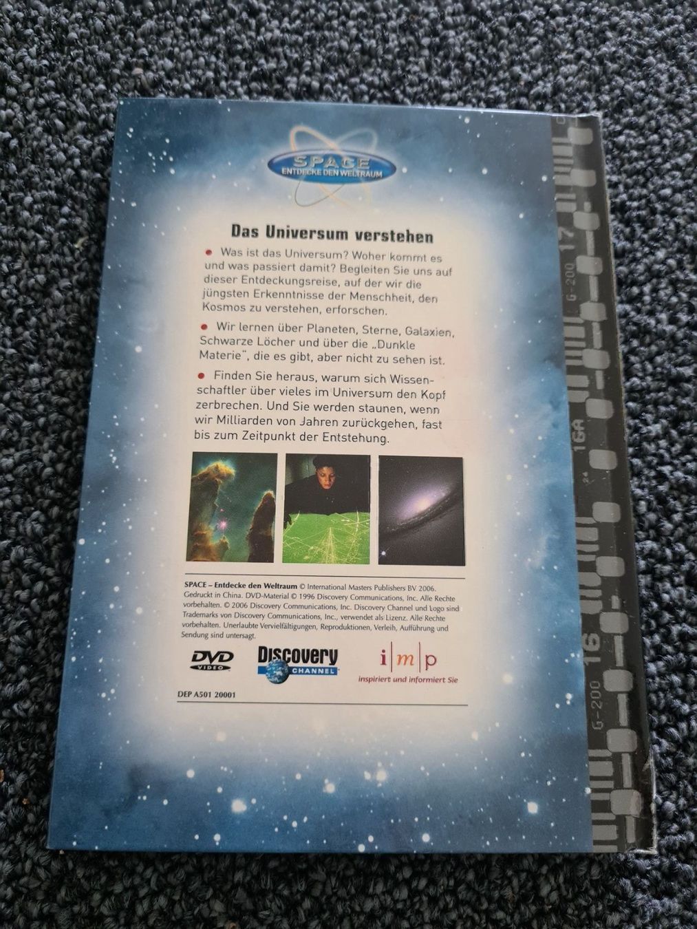 Tutti i DVDs: DAS UNIVERSUM VERSTEHEN (8080) – Usato da Ruswil venduto da Ruck.Zuck. 1
