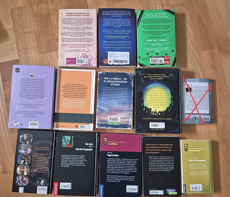 Bücher: 12 Jugend Bücher, Romane und Krimis – Neu (gemäss Beschreibung) aus Elfingen von nor_lq9d 1