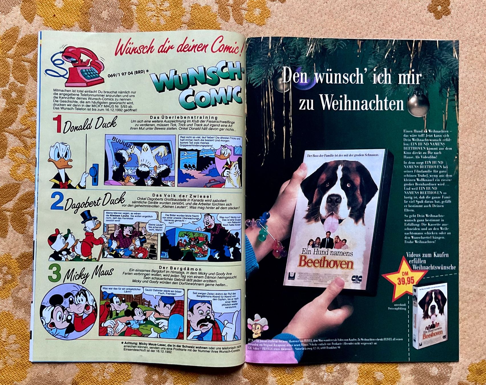 Fumetti: Micky Maus Heft Nr 51 von 1992 – Usato da Endingen venduto da nathan05 3