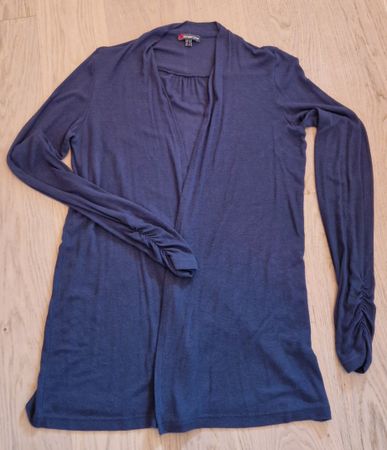 Street One Strickjacke, Gr. 34, blau