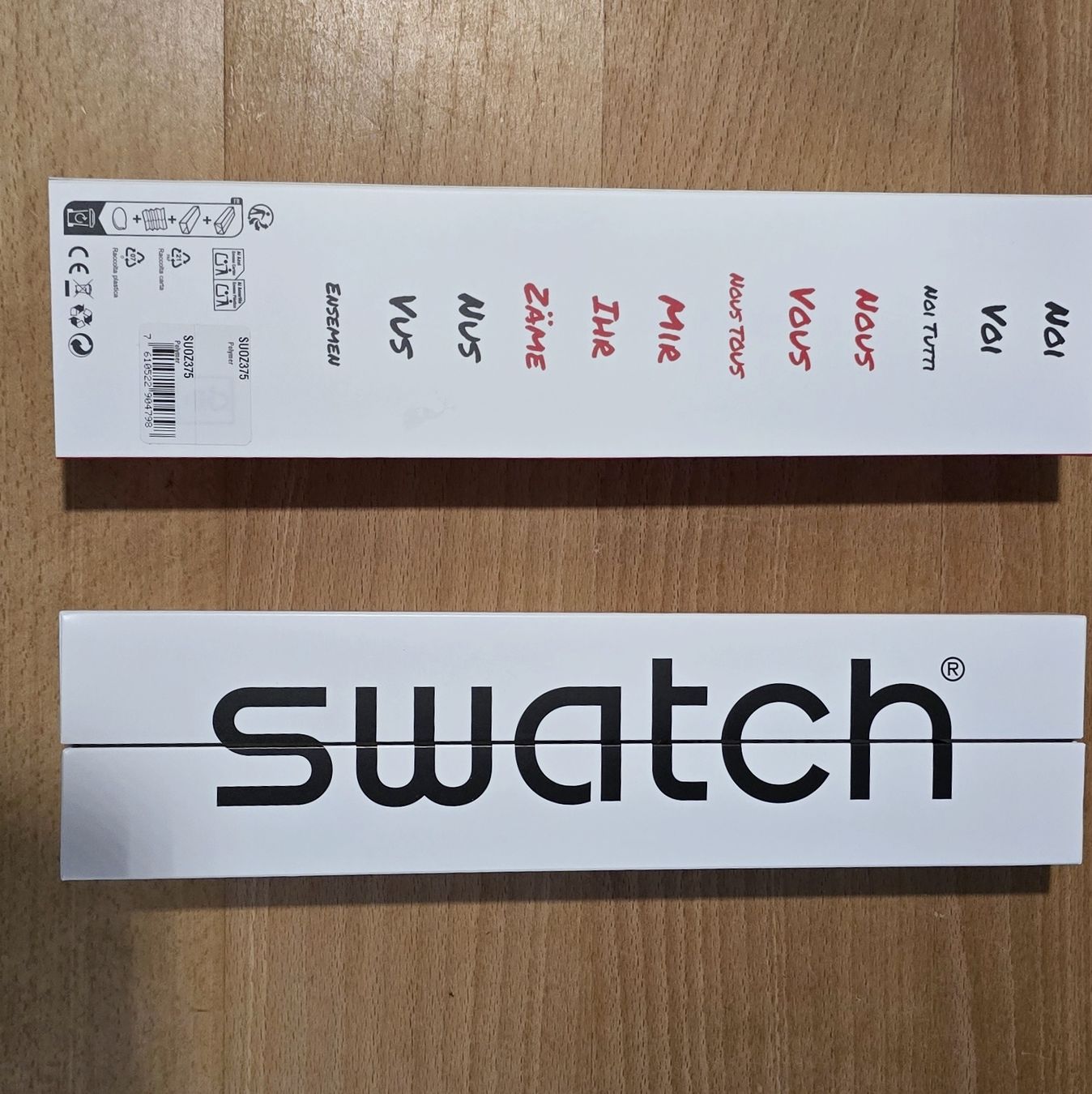 Swatch Orologi: Swatch "mir - ihr" - limitiertes Sondermodell - neu+ungetr.! – Nuovo e nell'imballaggio originale da Wilen b. Wil venduto da Picasso1234 3