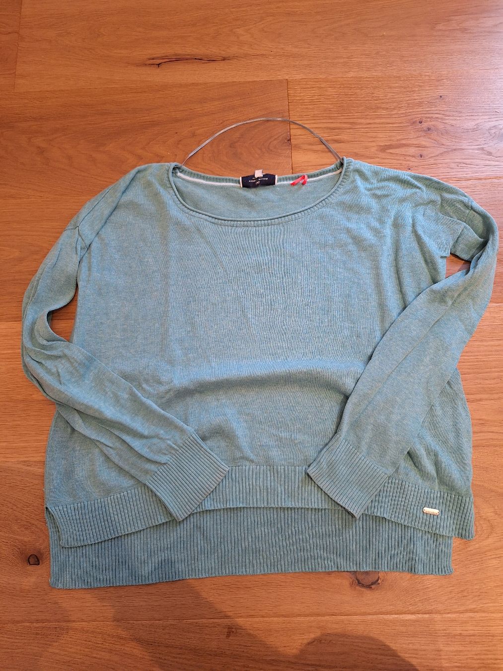 Tom Tailor Pulls & Sweat-shirts: Tom Tailor Pullover, türkis, 100% Baumwolle – D'occasion à Wangen an der Aare par jan_2zxv