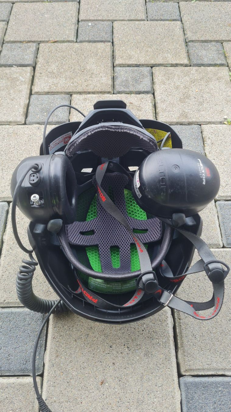 Protos Protezione per viso e udito: Helm / mit Funk / Pfanner / Protos / Integral / Schwarz – Usato da Safenwil venduto da Husqi2000 3
