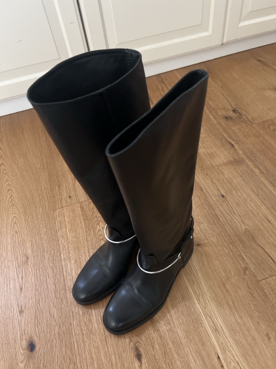 Massimo Dutti Scarpe da donna: Stiefel Massimo schwarz Leder NEU – Nuovo (secondo la descrizione) da Zürich venduto da Vania55 1