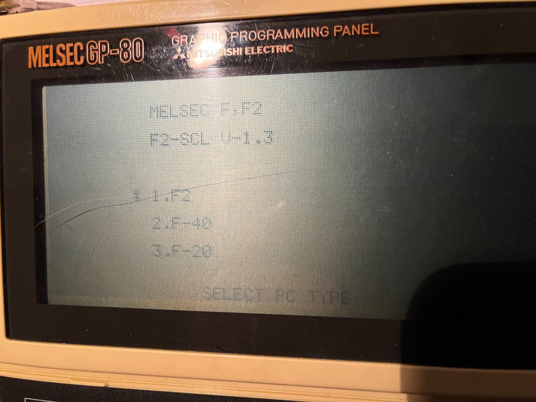 Misurare: Mitsubishi Melsec GP-80 SPS-Programmier-Gerät GP-80B – Usato da Mumpf venduto da dadaboygugu 1