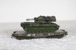 Märklin 48712 Flachwagen mit Panzer Gepard