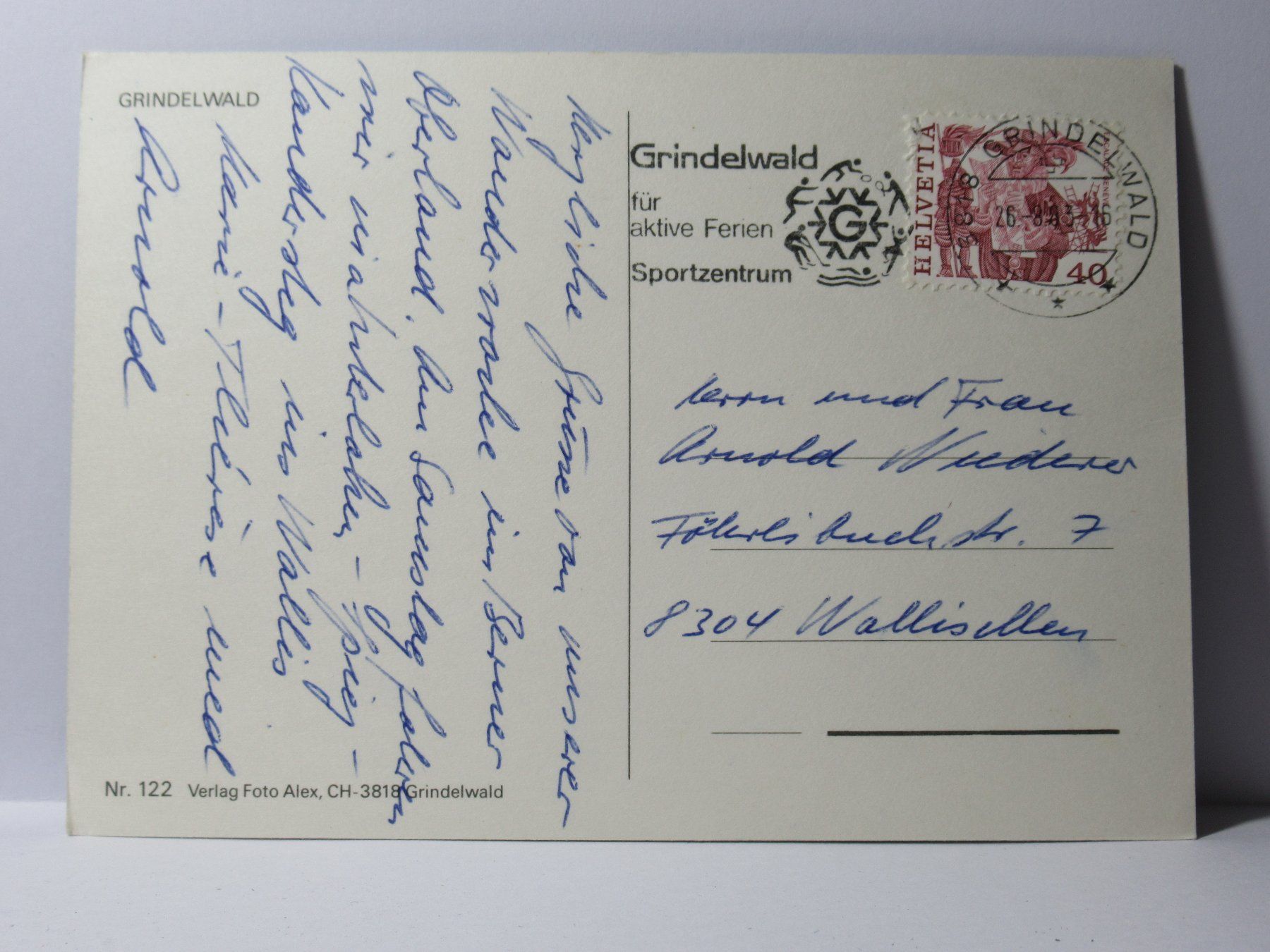 Cartes postales: Grindelwald , Hotel – D'occasion à Grenchen par frechri 1