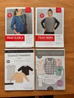 4 Schnittmuster Damen Oberteile / Shirts XS-L neu