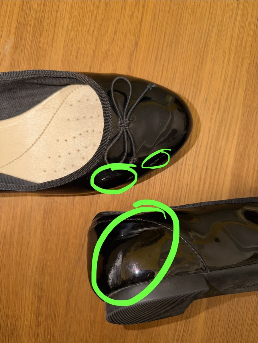 Scarpe da donna: schwarze Lack-Ballerinas  – Usato da Zürich venduto da rahel_zh 3