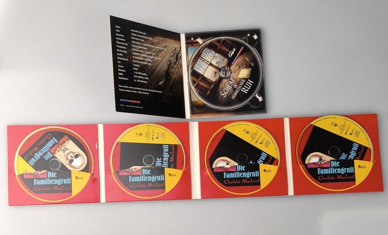 Livres audio: CHARLOTTE MACLEOD Hörbücher 2 er Set – D'occasion à Rüti ZH par Restwert_Rueti_ZH 1