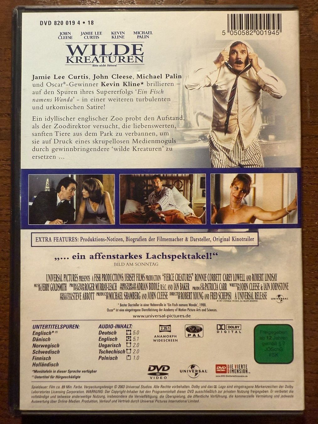 Tutti i DVDs: Wilde Kreaturen – Usato da Zürich venduto da FilmFreunde 1