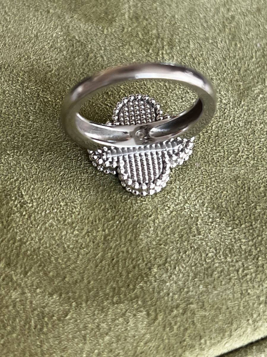 Ringe: Orig. Van Cleef Alhambra Ring Perlmutt Diamant – Gebraucht aus Baar von Axel_Fooly 3