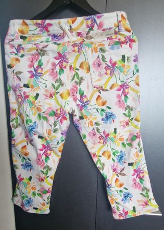 Alberto Hose Mona-C Blumenmuster Grösse 36 gut erhalten