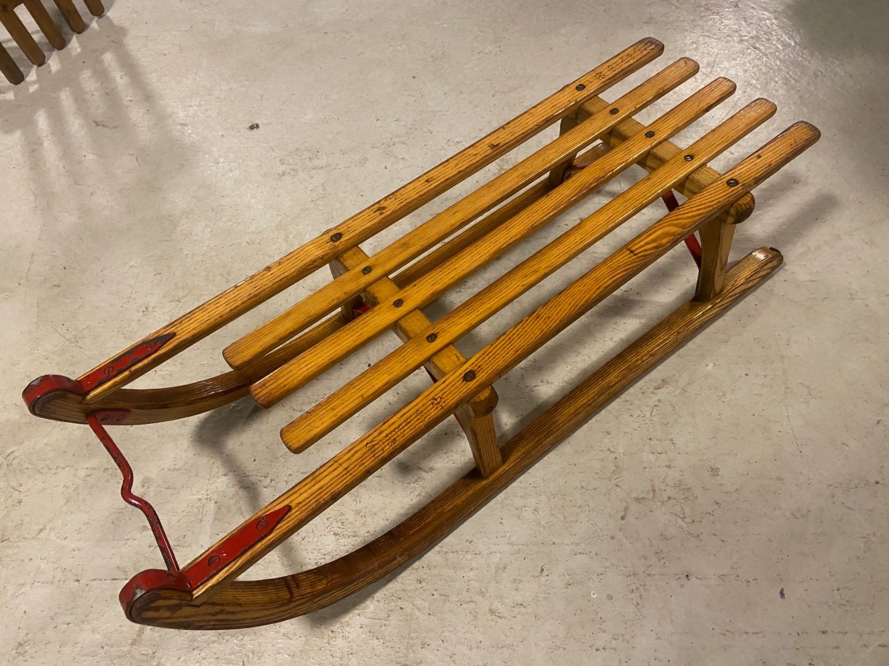 Luge: Schlitten (S 11), Davoser Schlitten – D'occasion à Menziken par fiat-500 3