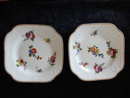 2 Antiken Porzellanteller " Spode " England