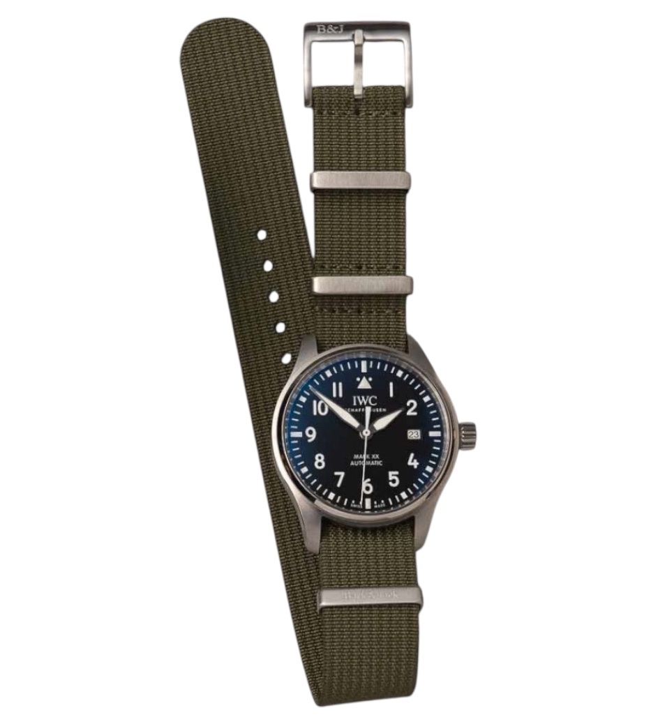 Bracciali & Braccialetti: Fabric strap for watches – Nuovo e nell'imballaggio originale da Gland venduto da AlpineTime_CH