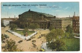 AK Berlin, Askanischer Platz mit Anhalter Bahnhof 1928