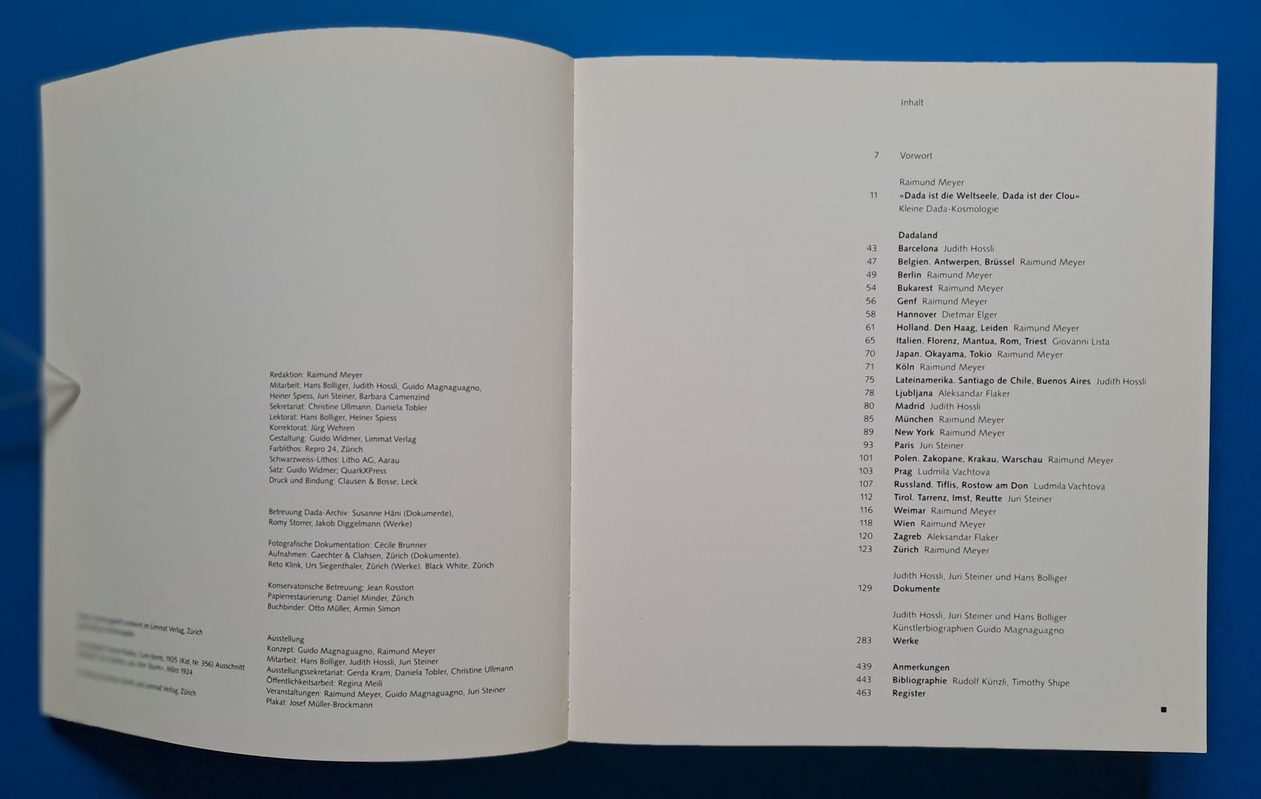 Libri: Dada global EA 1994 DADA-ATLAS Top erhalten.  – Usato da Zürich venduto da archiphil 3