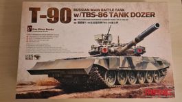 1:35 T-90 w/TBS-86 Tank Dozer, Russian MBT - Meng TS-014