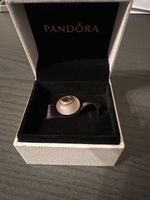 Pandora Charm Murano Glas rosé top Zustand!