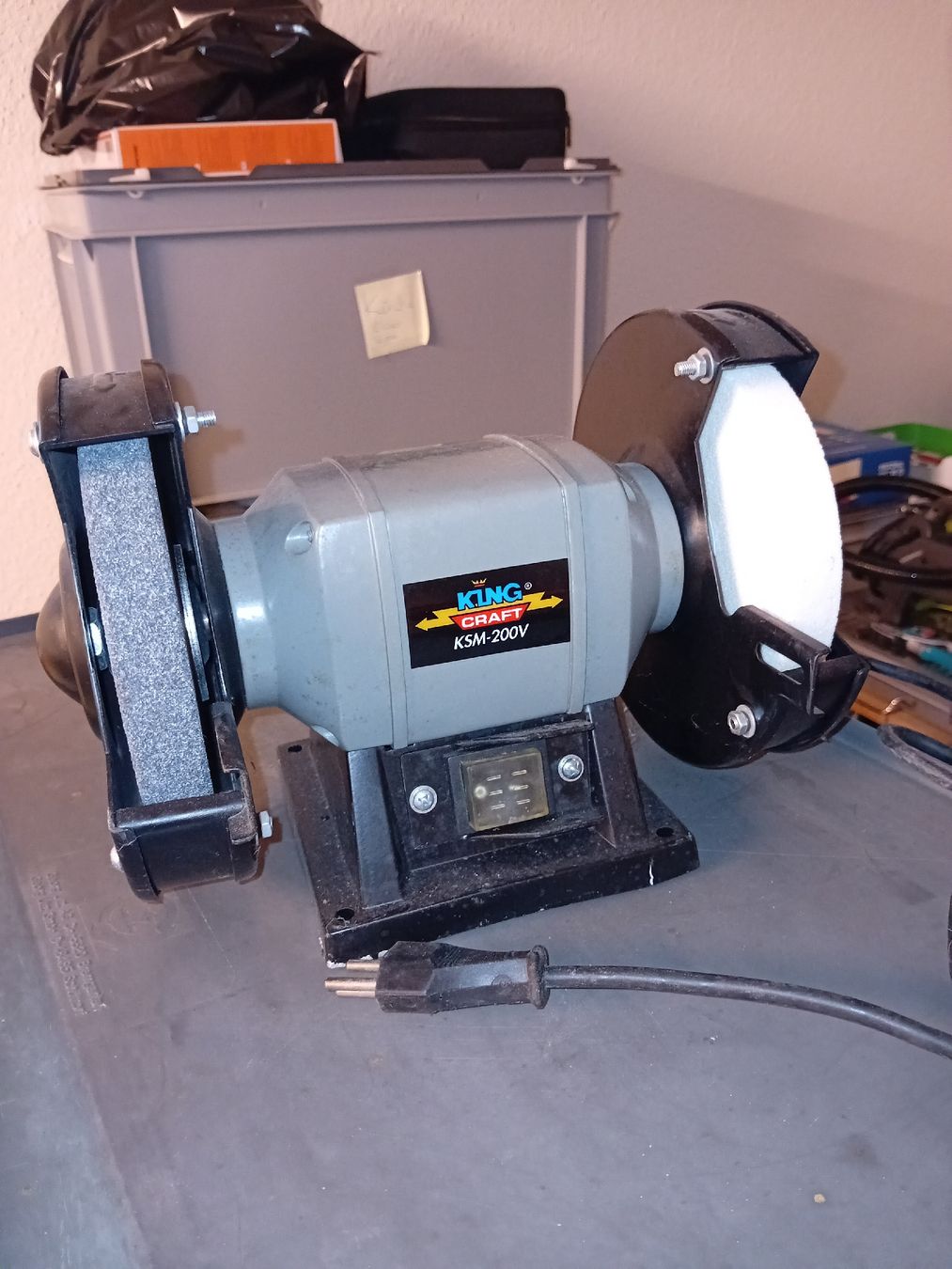 Aiguiseuses & polisseuses: King Craft Doppelschleifer KSM-200V - – D'occasion à Hunzenschwil par Bangeli