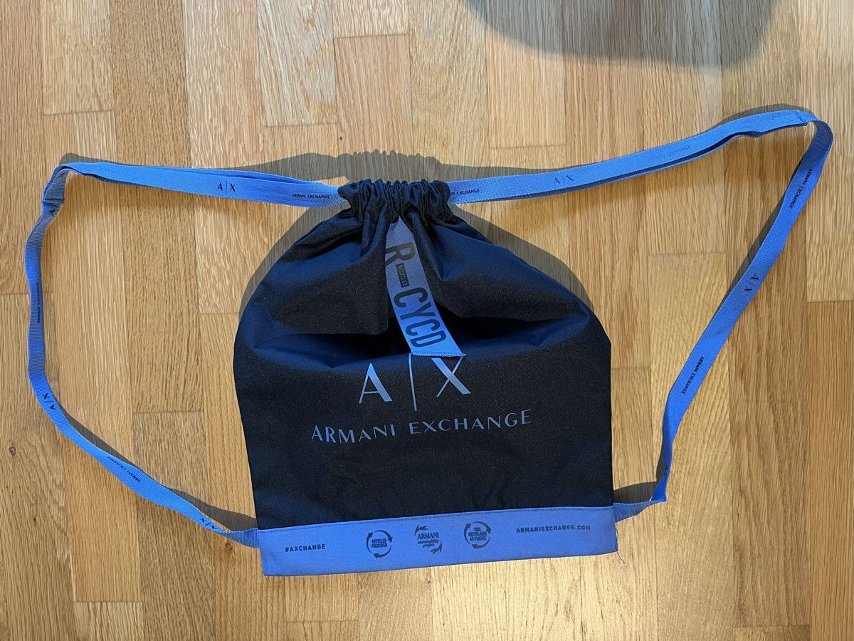Armani Zaini: Sac à dos - Rucksack - Backpack - Armani Exchange - Recycled – Nuovo (secondo la descrizione) da Petit-Lancy venduto da ide_h2t9 1