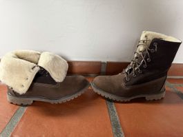 Timberland Winterboots, braun, Gr. 38.5, Top Zustand!